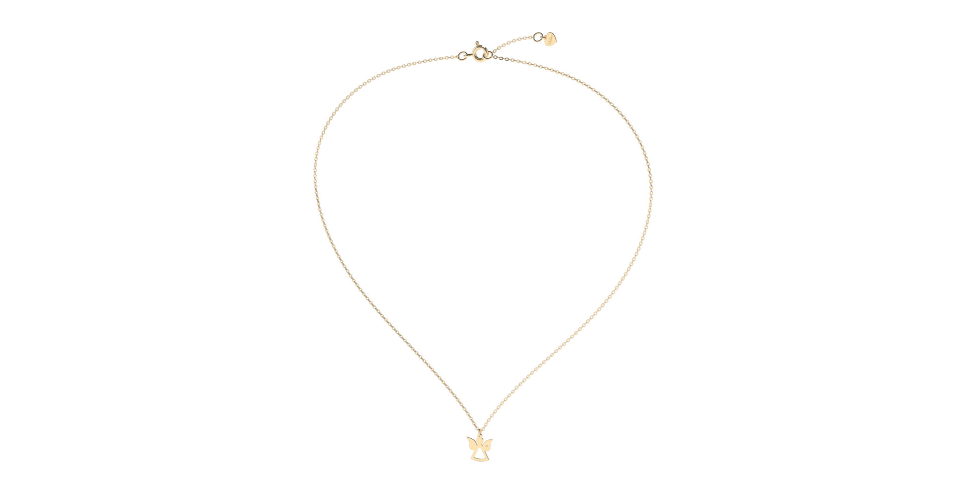 Náhrdelník s diamantom My Angel