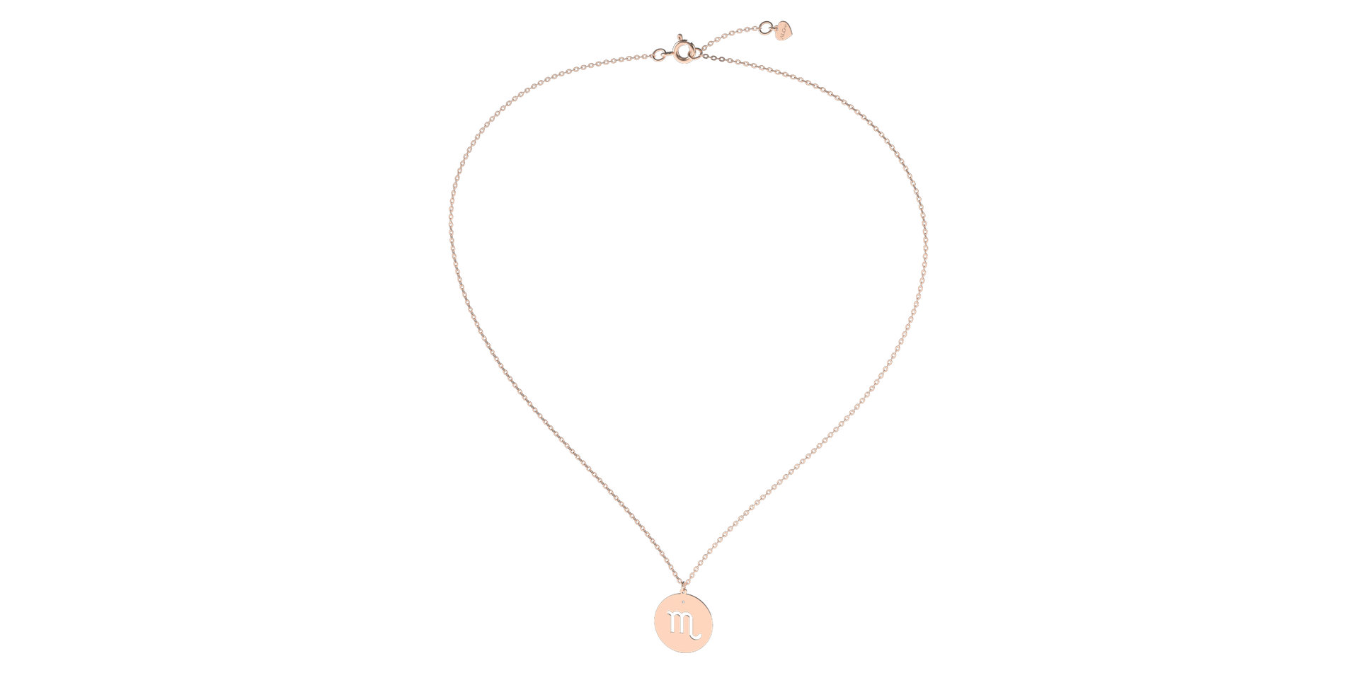 Náhrdelník s diamantom Scorpio