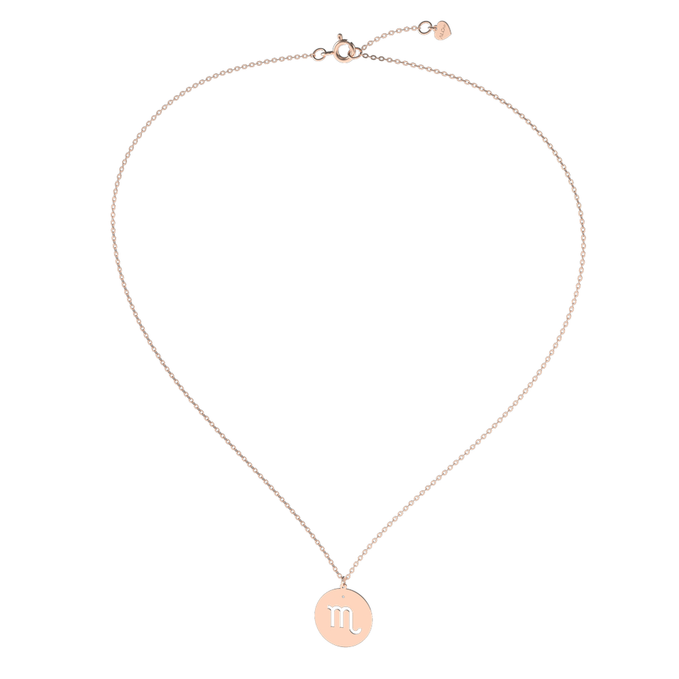 Náhrdelník s diamantom Scorpio